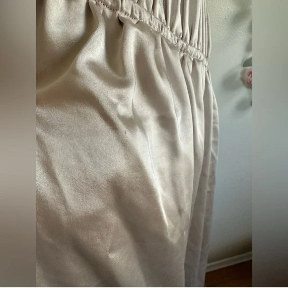 Jonathan Simkhai Strapless Gown Dress in stone NWT Formal Bridal - Picture 9 of 14